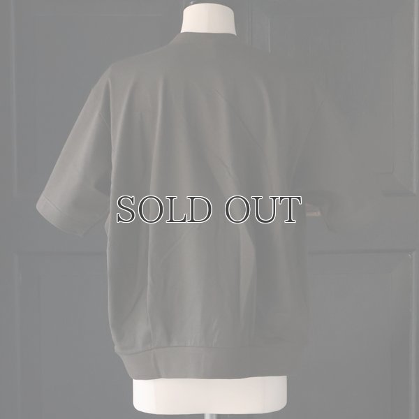 画像4: VORTEX 8オンス (MVS天竺) スウェットライク Vガゼット クルーネック ハーフスリーブ バルーン Tシャツ【MADE IN JAPAN】『日本製』/ Upscape Audience