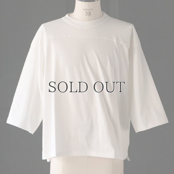 画像2: 「丹後」 度詰天竺 (6オンス) フットボール Tシャツ【MADE IN JAPAN】『日本製』/ Upscape Audience