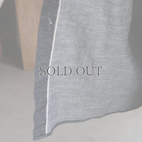 画像9: 「備中備後」 6オンス セルヴィッチ 白耳デニム 釦ダウン ボクシーAライン 長袖シャツ【MADE IN JAPAN】『日本製』【送料無料】/ Upscape Audience