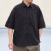 画像2: 「遠州」ライトオンス オーバーダイポプリン  Wポケット ハーフスリーブ ワークシャツ【MADE IN JAPAN】『日本製』/ Upscape Audience (2)