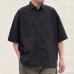 画像3: 「遠州」ライトオンス オーバーダイポプリン  Wポケット ハーフスリーブ ワークシャツ【MADE IN JAPAN】『日本製』/ Upscape Audience (3)