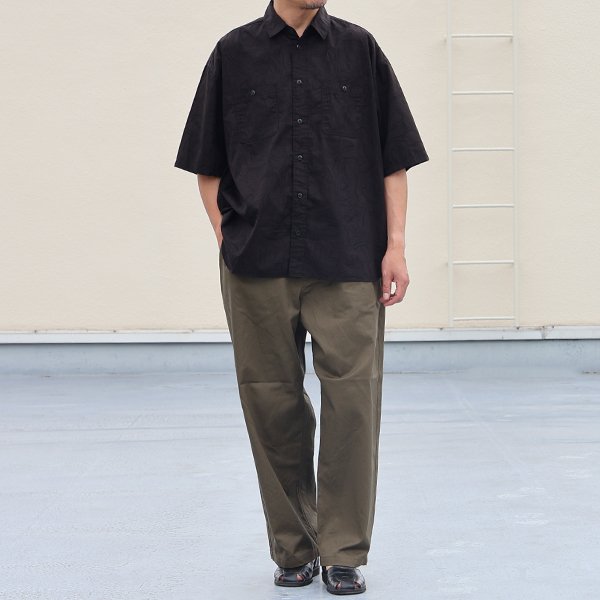 画像6: 「遠州」ライトオンス オーバーダイポプリン  Wポケット ハーフスリーブ ワークシャツ【MADE IN JAPAN】『日本製』/ Upscape Audience