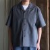 画像18: 「和歌山」綿麻ビンテージソフトキャンバス オープンカラー ハーフスリーブシャツ【MADE IN JAPAN】『日本製』/ Upscape Audience (18)