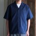 画像9: 「和歌山」綿麻ビンテージソフトキャンバス オープンカラー ハーフスリーブシャツ【MADE IN JAPAN】『日本製』/ Upscape Audience (9)