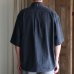 画像5: 「備後」 8オンス ムラデニム ヴィンテージWASH ボタンダウン ボクシーAライン 半袖シャツ【MADE IN JAPAN】『日本製』/ Upscape Audience (5)