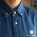 画像1: 「備後」 8オンス ムラデニム ヴィンテージWASH ボタンダウン ボクシーAライン 半袖シャツ【MADE IN JAPAN】『日本製』/ Upscape Audience (1)