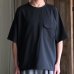 画像3: TECH サッカー ストライプ   コマンドセーターライクポケット バルーン 布帛Tシャツ【MADE IN JAPAN】『日本製』/ Upscape Audience (3)