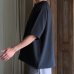 画像4: TECH サッカー ストライプ   コマンドセーターライクポケット バルーン 布帛Tシャツ【MADE IN JAPAN】『日本製』/ Upscape Audience (4)