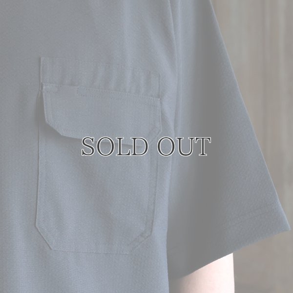 画像10: TECH サッカー ストライプ   コマンドセーターライクポケット バルーン 布帛Tシャツ【MADE IN JAPAN】『日本製』/ Upscape Audience