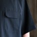 画像6: TECH サッカー ストライプ   コマンドセーターライクポケット バルーン 布帛Tシャツ【MADE IN JAPAN】『日本製』/ Upscape Audience (6)