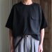 画像9: TECH サッカー ストライプ   コマンドセーターライクポケット バルーン 布帛Tシャツ【MADE IN JAPAN】『日本製』/ Upscape Audience (9)