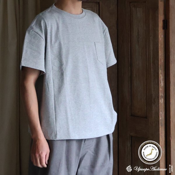 画像1: ビッグサイズリメイク USAファブリック丸胴国産ポケットTEE【FABRIC MADE IN USA】【ASSEMBLED IN JAPAN】『日本製』