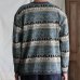 画像10: 「尾州」JAZZネップ マルチカラー ジャガード クルーネック ニットソー 【MADE IN JAPAN】『日本製』/ Upscape Audience (10)