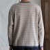 画像15: 「尾州」JAZZネップ マルチカラー ジャガード ヘンリーネック ニットソー 【MADE IN JAPAN】『日本製』/ Upscape Audience (15)