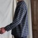 画像4: 「尾州」JAZZネップ マルチカラー ジャガード ヘンリーネック ニットソー 【MADE IN JAPAN】『日本製』/ Upscape Audience (4)