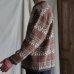 画像9: 「尾州」JAZZネップ マルチカラー ジャガード ヘンリーネック ニットソー 【MADE IN JAPAN】『日本製』/ Upscape Audience (9)