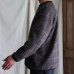 画像4: ECOLANA(エコラーナ) ウール スライバーチェック クルーネック プルオーバー【MADE IN JAPAN】『日本製』【送料無料】/ Upscape Audience (4)