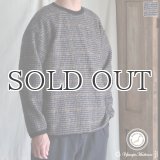 ECOLANA(エコラーナ) ウール スライバーチェック クルーネック プルオーバー【MADE IN JAPAN】『日本製』【送料無料】/ Upscape Audience