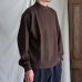 画像2: OPTIMA THERMO® (オプティマサーモ) （11オンス）ウール ダブルフェイス ブリスタージャガード モックネック ニットソー【MADE IN JAPAN】『日本製』 / Upscape Audience (2)