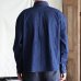 画像9: 「備中備後」KAIHARA DENIM®︎（10オンス） ボクシー クロップド 長袖シャツ【MADE IN JAPAN】『日本製』/ Upscape Audience (9)