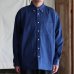 画像3: 「備中備後」 KAIHARA DENIM®(8オンス) カイハラデニム ボタンダウン ボクシーAライン 長袖シャツ【MADE IN JAPAN】『日本製』【送料無料】/ Upscape Audience (3)