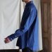 画像4: 「備中備後」 KAIHARA DENIM®(8オンス) カイハラデニム ボタンダウン ボクシーAライン 長袖シャツ【MADE IN JAPAN】『日本製』【送料無料】/ Upscape Audience (4)