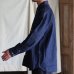 画像10: 「備中備後」 KAIHARA DENIM®(8オンス) カイハラデニム ボタンダウン ボクシーAライン 長袖シャツ【MADE IN JAPAN】『日本製』【送料無料】/ Upscape Audience (10)