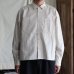 画像11: 「遠州」7オンス チノクロス ボクシー クロップド 長袖シャツ【MADE IN JAPAN】『日本製』/ Upscape Audience【ご予約商品・8月25日入荷予定】 (11)