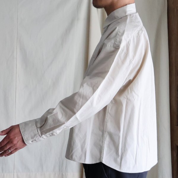 画像12: 「遠州」7オンス チノクロス ボクシー クロップド 長袖シャツ【MADE IN JAPAN】『日本製』/ Upscape Audience【ご予約商品・8月25日入荷予定】