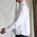 画像4: 「遠州」7オンス チノクロス ボクシー クロップド 長袖シャツ【MADE IN JAPAN】『日本製』/ Upscape Audience【ご予約商品・8月25日入荷予定】 (4)