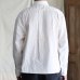 画像5: 「遠州」7オンス チノクロス ボクシー クロップド 長袖シャツ【MADE IN JAPAN】『日本製』/ Upscape Audience【ご予約商品・8月25日入荷予定】 (5)