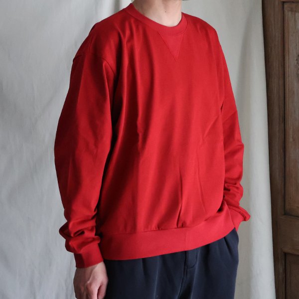 画像2: VORTEX® 8オンス (MVS天竺) スウェットライク Vガゼット バルーン 長袖 Tシャツ【MADE IN JAPAN】『日本製』/ Upscape Audience