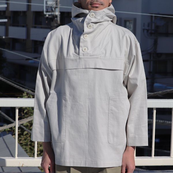 画像13: グロッシーツイル サイドスリット アノラックパーカ-【MADE IN JAPAN】『日本製』/ Upscape Audience