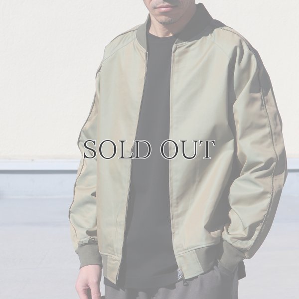 画像3: 玉虫ギャバ ラグラン スカA1ブルゾン【MADE IN JAPAN】『日本製』【送料無料】 / Upscape Audience