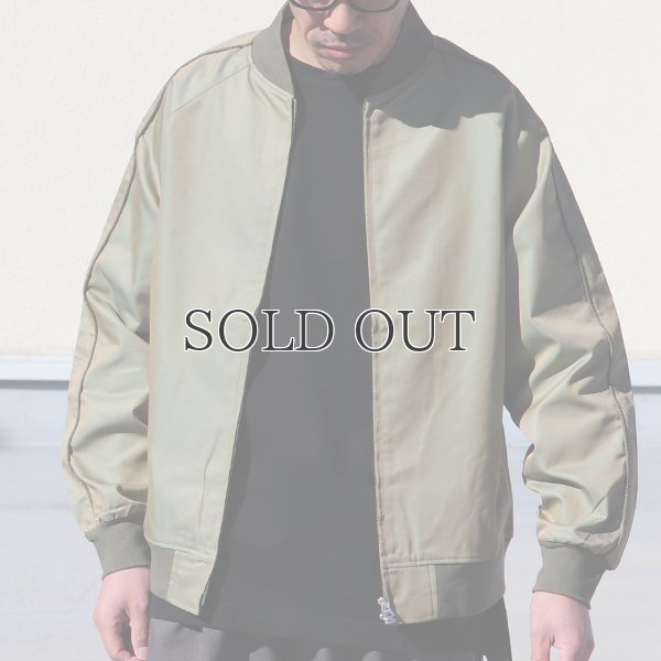 画像4: 玉虫ギャバ ラグラン スカA1ブルゾン【MADE IN JAPAN】『日本製』【送料無料】 / Upscape Audience