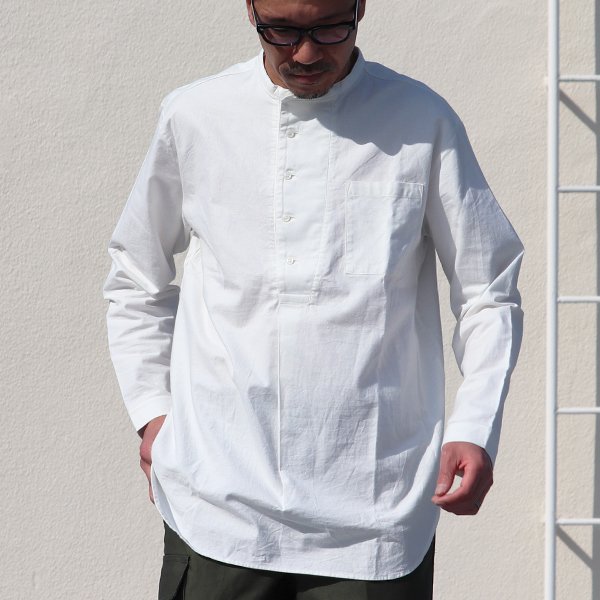 画像9: コットンシーチングクロス コックオーバーシャツ【MADE IN JAPAN】『日本製』/ Upscape Audience