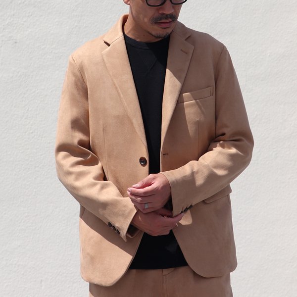 画像4: ダンボールスエード 2B テーラードジャケット【送料無料】  / Audience