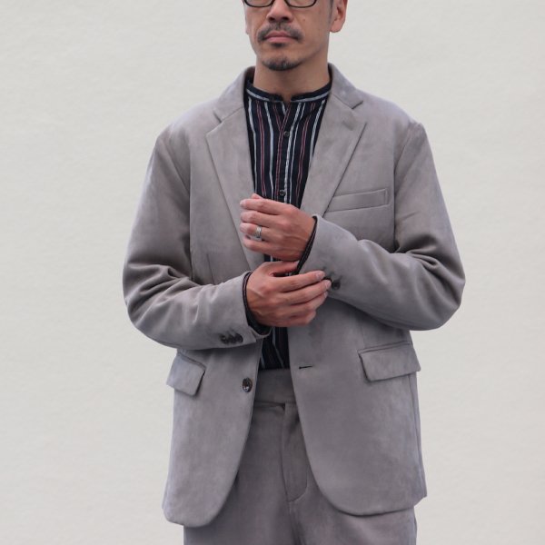 画像6: ダンボールスエード 2B テーラードジャケット【送料無料】  / Audience