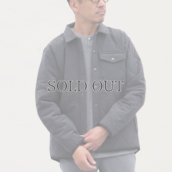 画像2: 【RE PRICE / 価格改定】【耐水撥水コットンタッチナイロン】Teflon（テフロン）ウェーブキルト CPOスナップジャケット【MADE IN JAPAN】『日本製』 / Upscape Audience