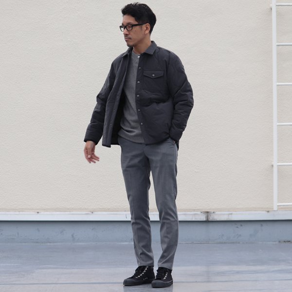 画像11: 【RE PRICE / 価格改定】【耐水撥水コットンタッチナイロン】Teflon（テフロン）ウェーブキルト CPOスナップジャケット【MADE IN JAPAN】『日本製』 / Upscape Audience