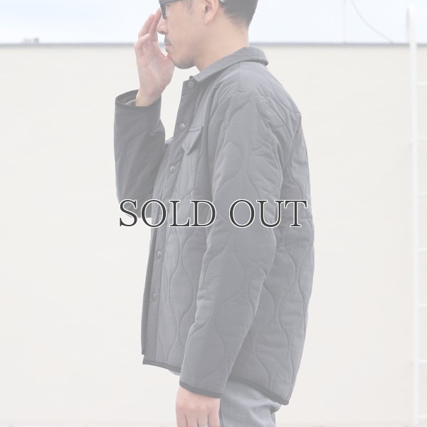 画像4: 【RE PRICE / 価格改定】【耐水撥水コットンタッチナイロン】Teflon（テフロン）ウェーブキルト CPOスナップジャケット【MADE IN JAPAN】『日本製』 / Upscape Audience