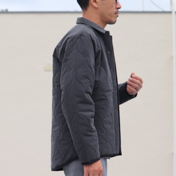 画像5: 【RE PRICE / 価格改定】【耐水撥水コットンタッチナイロン】Teflon（テフロン）ウェーブキルト CPOスナップジャケット【MADE IN JAPAN】『日本製』 / Upscape Audience