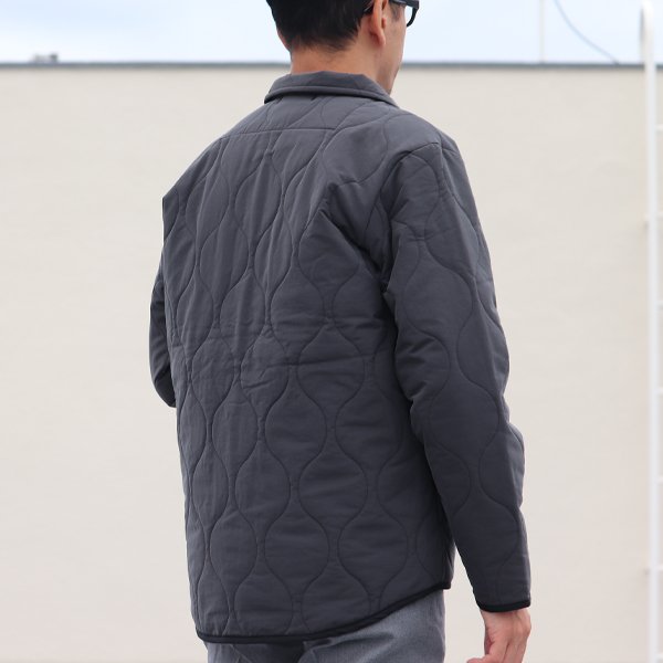 画像8: 【RE PRICE / 価格改定】【耐水撥水コットンタッチナイロン】Teflon（テフロン）ウェーブキルト CPOスナップジャケット【MADE IN JAPAN】『日本製』 / Upscape Audience