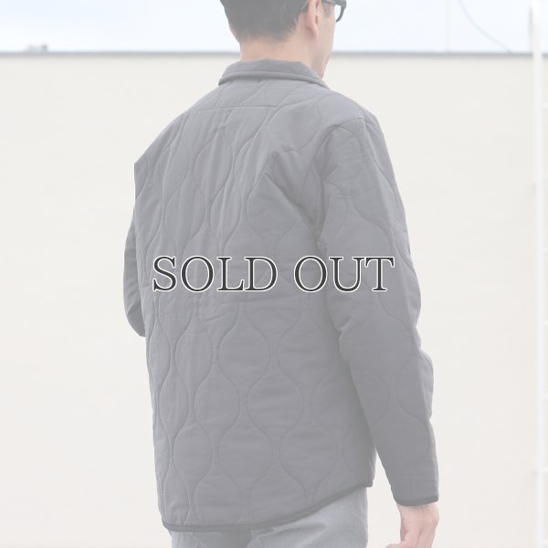 画像8: 【RE PRICE / 価格改定】【耐水撥水コットンタッチナイロン】Teflon（テフロン）ウェーブキルト CPOスナップジャケット【MADE IN JAPAN】『日本製』 / Upscape Audience