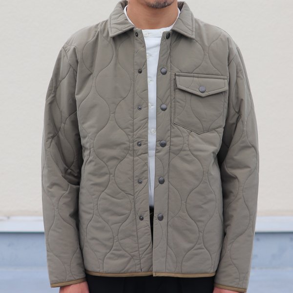 画像9: 【耐水撥水コットンタッチナイロン】Teflon(テフロン)ウェーブキルト CPOスナップジャケット【MADE IN JAPAN】『日本製』【送料無料】 / Upscape Audience