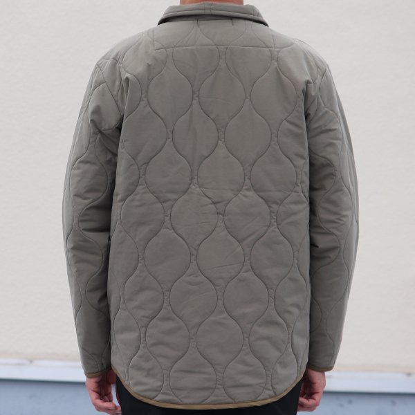 画像12: 【耐水撥水コットンタッチナイロン】Teflon(テフロン)ウェーブキルト CPOスナップジャケット【MADE IN JAPAN】『日本製』【送料無料】 / Upscape Audience