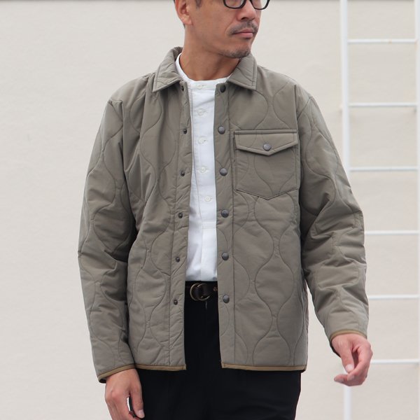 画像3: 【耐水撥水コットンタッチナイロン】Teflon(テフロン)ウェーブキルト CPOスナップジャケット【MADE IN JAPAN】『日本製』【送料無料】 / Upscape Audience