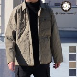 【耐水撥水コットンタッチナイロン】Teflon（テフロン）ウェーブキルト CPOスナップジャケット【MADE IN JAPAN】『日本製』【送料無料】 / Upscape Audience