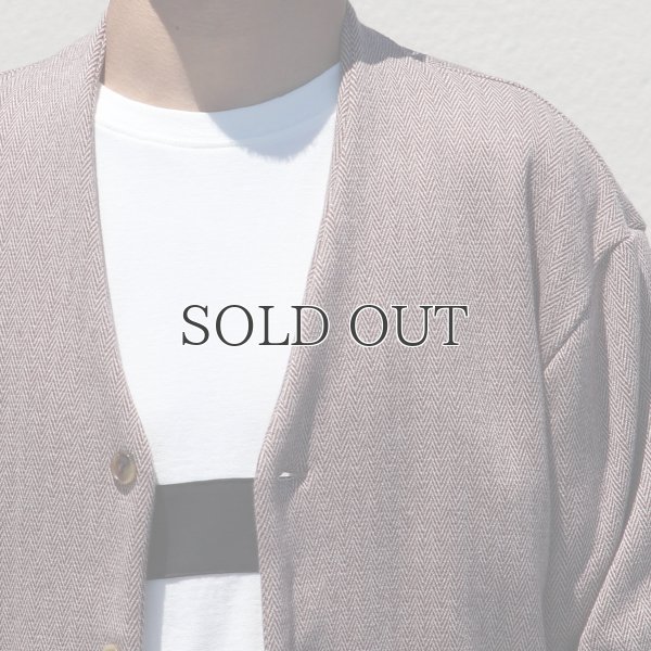 画像7: 【ボンバーヒート】爆暖Tweed裏起毛 モックVネック カーディガン【MADE IN JAPAN】『日本製』 / Upscape Audience