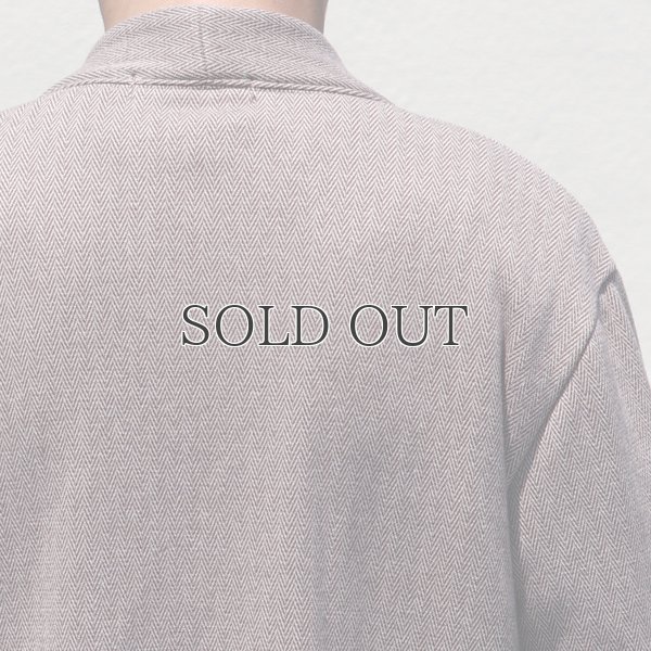 画像8: 【ボンバーヒート】爆暖Tweed裏起毛 モックVネック カーディガン【MADE IN JAPAN】『日本製』 / Upscape Audience